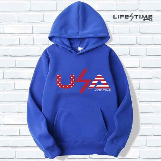 Hoodies Blue (LIFETIME STYLE) Brand