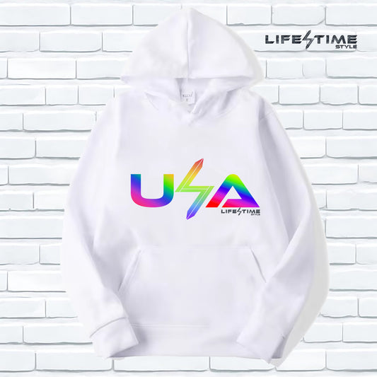 Hoodies White (LIFETIME STYLE) Brand