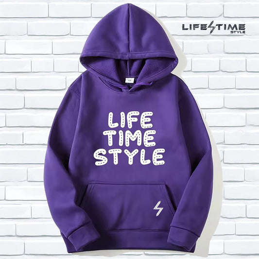 Hoodies Purple (LIFETIME STYLE) Brand